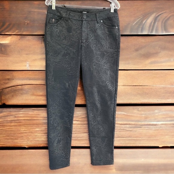 Rudsak black paisley print jeans size 29 - Picture 2 of 15